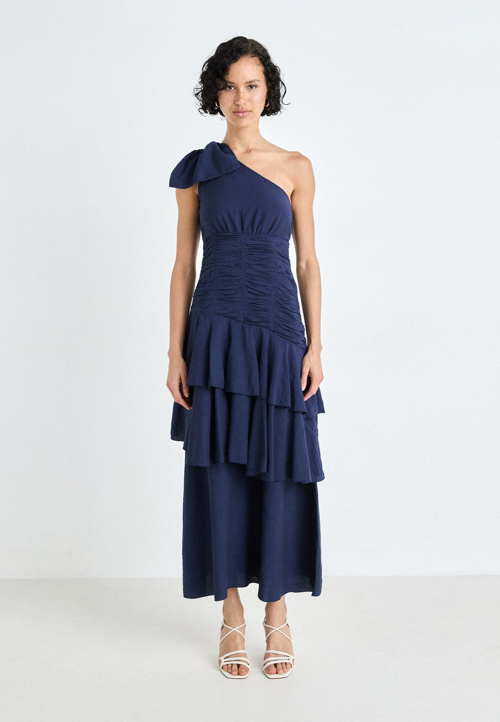 

Коктейльное/вечернее платье VILINE ONE SHOULDER ANKLE DRESS VILA, темно-синий