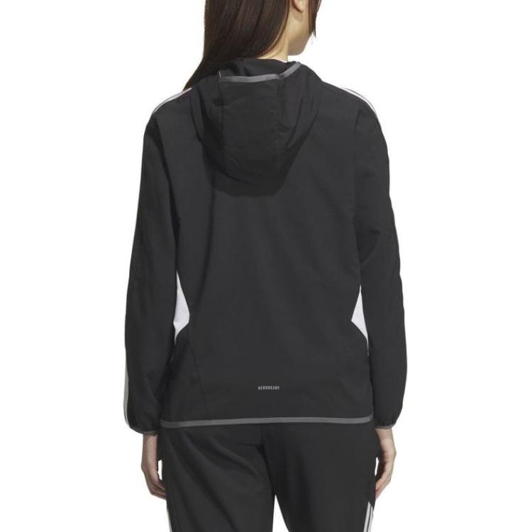 Adidas Куртка женская Team Aeroready черная, Black — фото 4