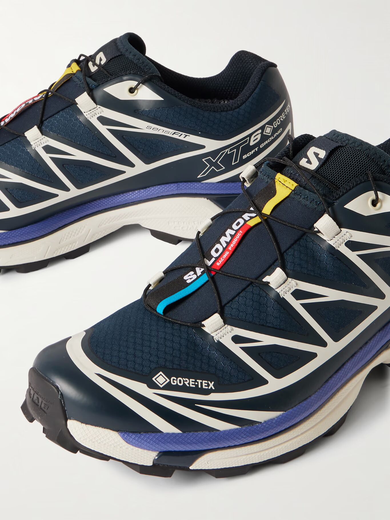 

Кроссовки XT-6 GTX с резиновой отделкой GORE-TEX Mesh SALOMON, синий