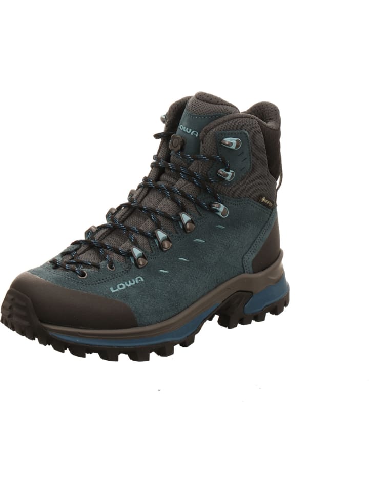 Женские ботинки LOWA Randir GTX для активного отдыха кожаные, синий