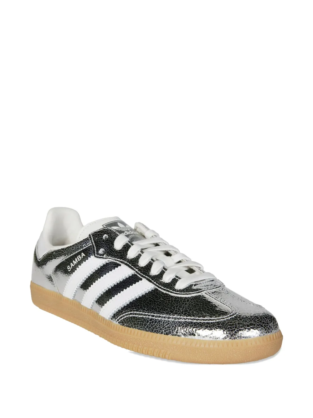 Кроссовки Samba OG adidas, серебряный — фото 2