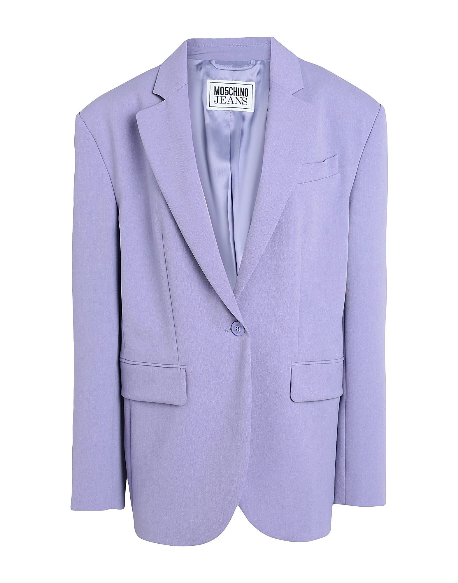 

Блейзер Moschino Jeans, сиреневый