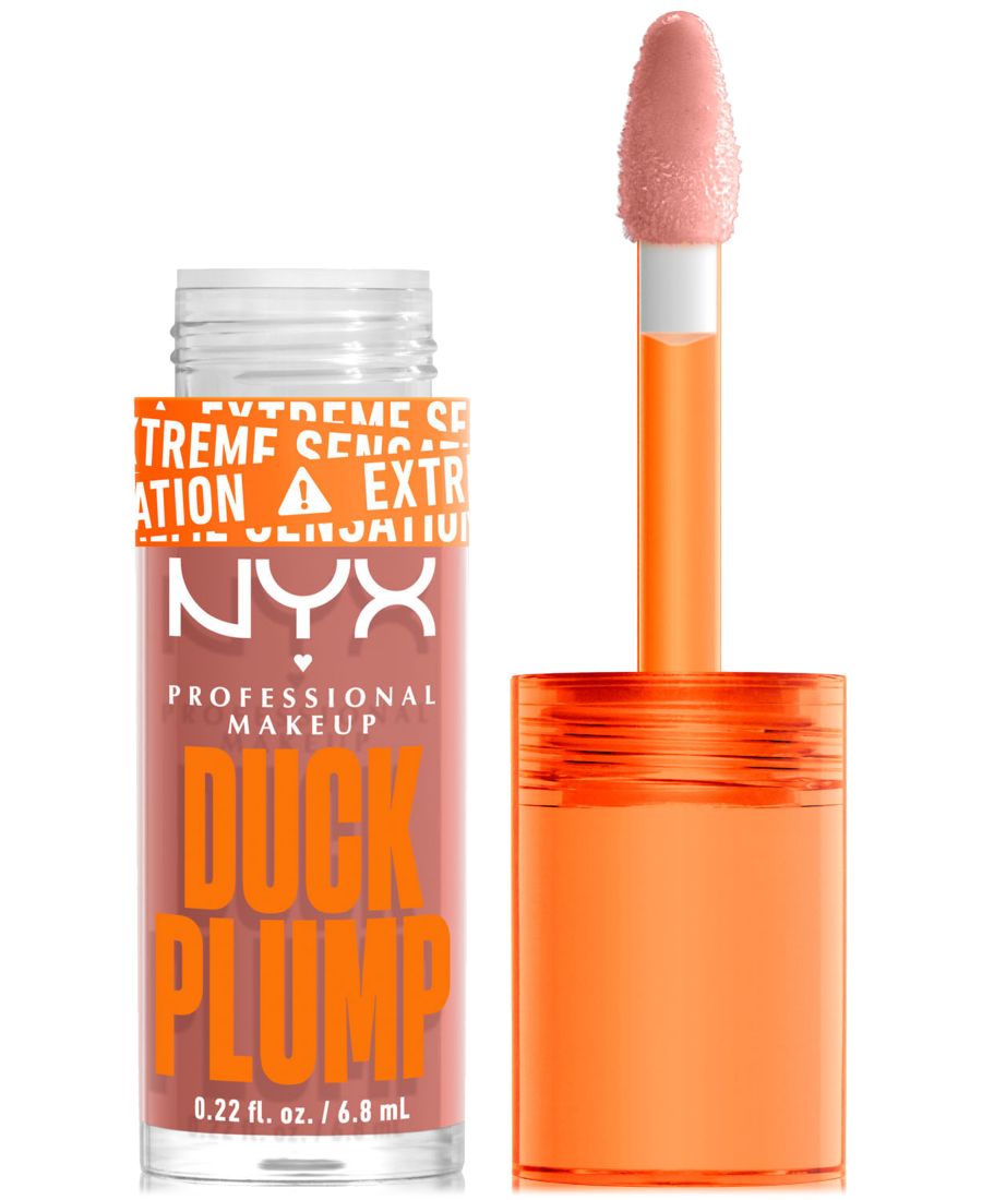 

Блеск для губ Duck Plump NYX Professional Makeup, цвет bangin bare