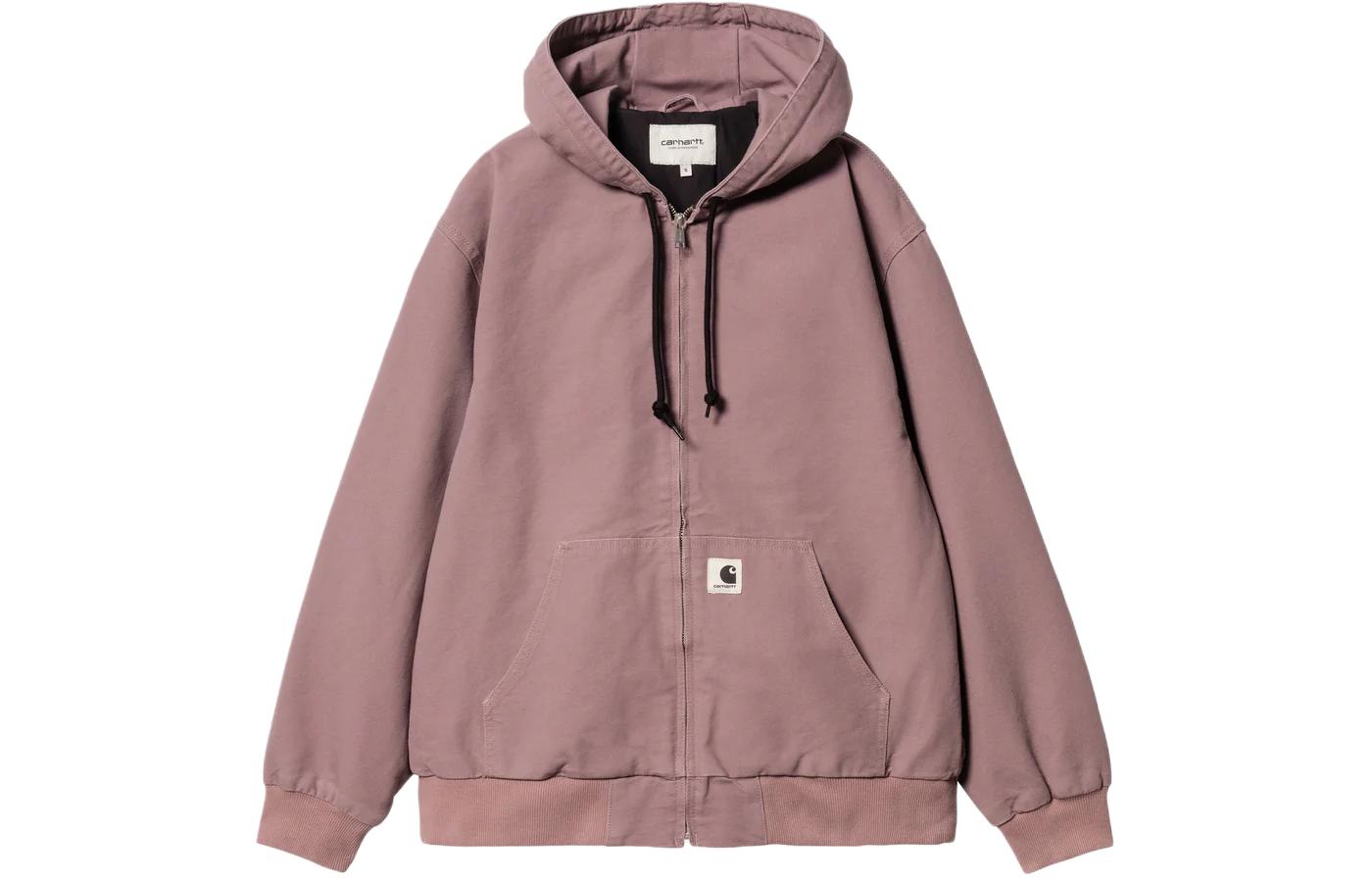 

Carhartt WIP Женская куртка активная прямая серая розовая, Gray Pink
