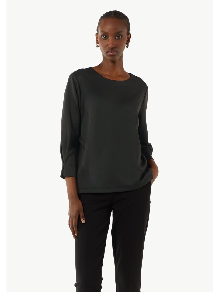 

Толстовка comma Sweatshirt 3/4 Arm, черный