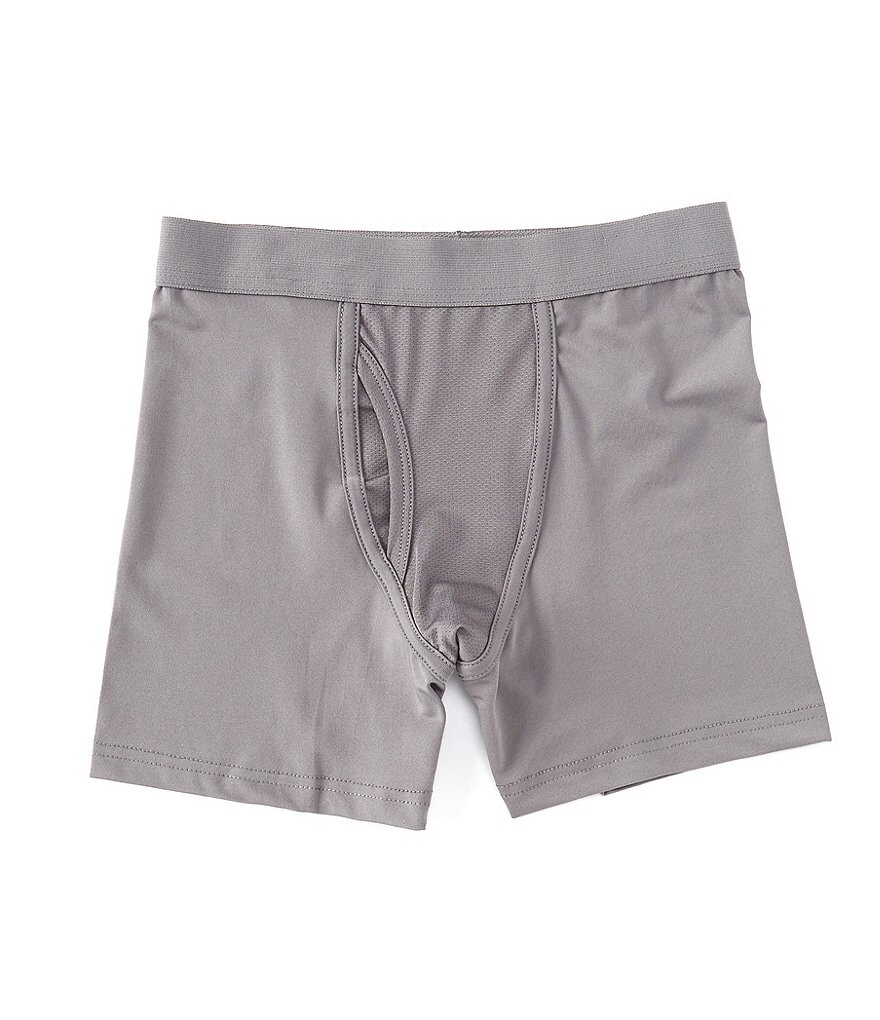 

Однотонные синтетические боксеры Class Club Little/Big Boys 6–20, серый