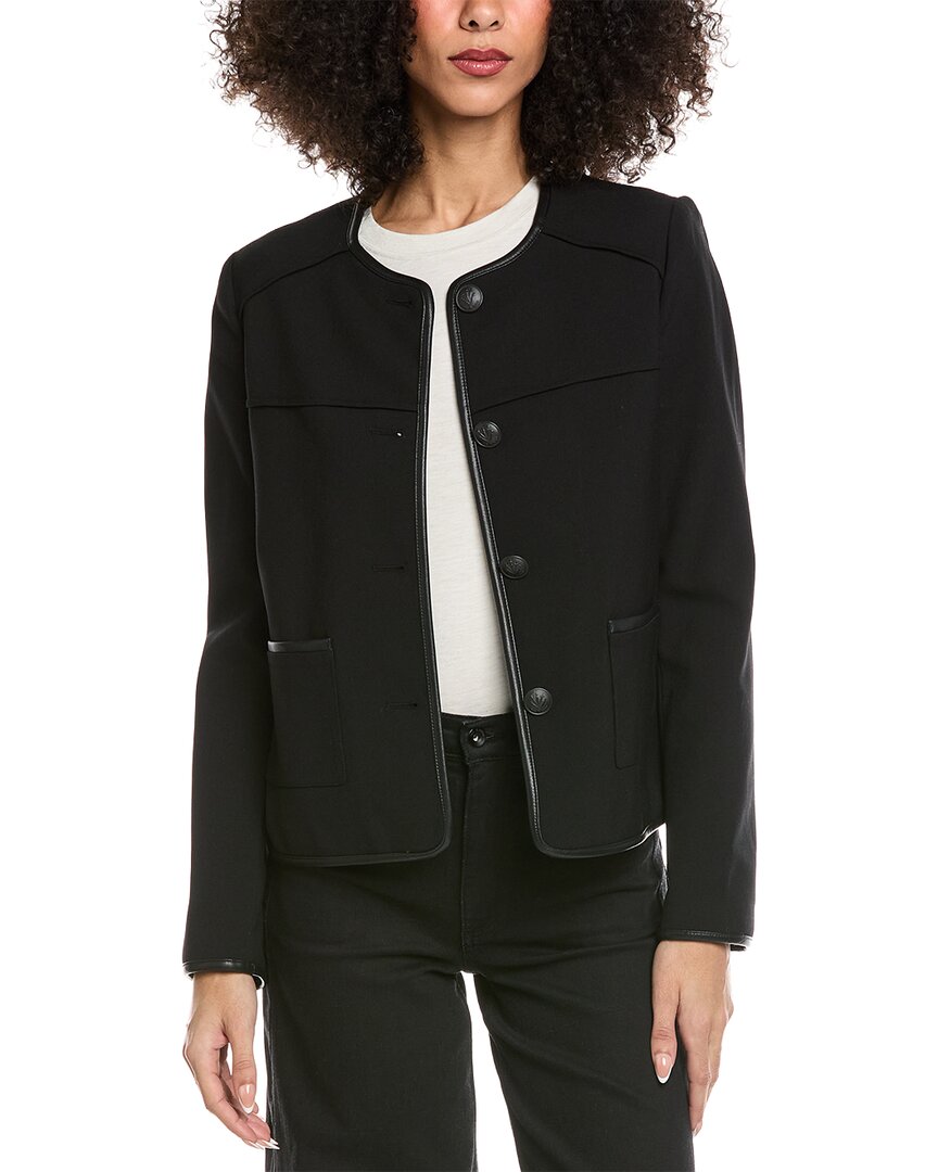 

Куртка Rag & Bone Mira из шерстяной смеси, черный