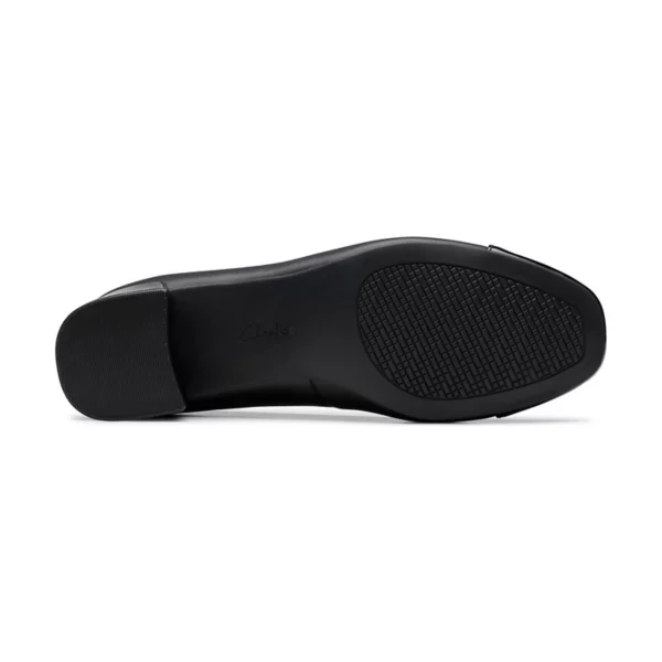 Иридесса женские кожаные туфли Clarks, цвет black leather — фото 4