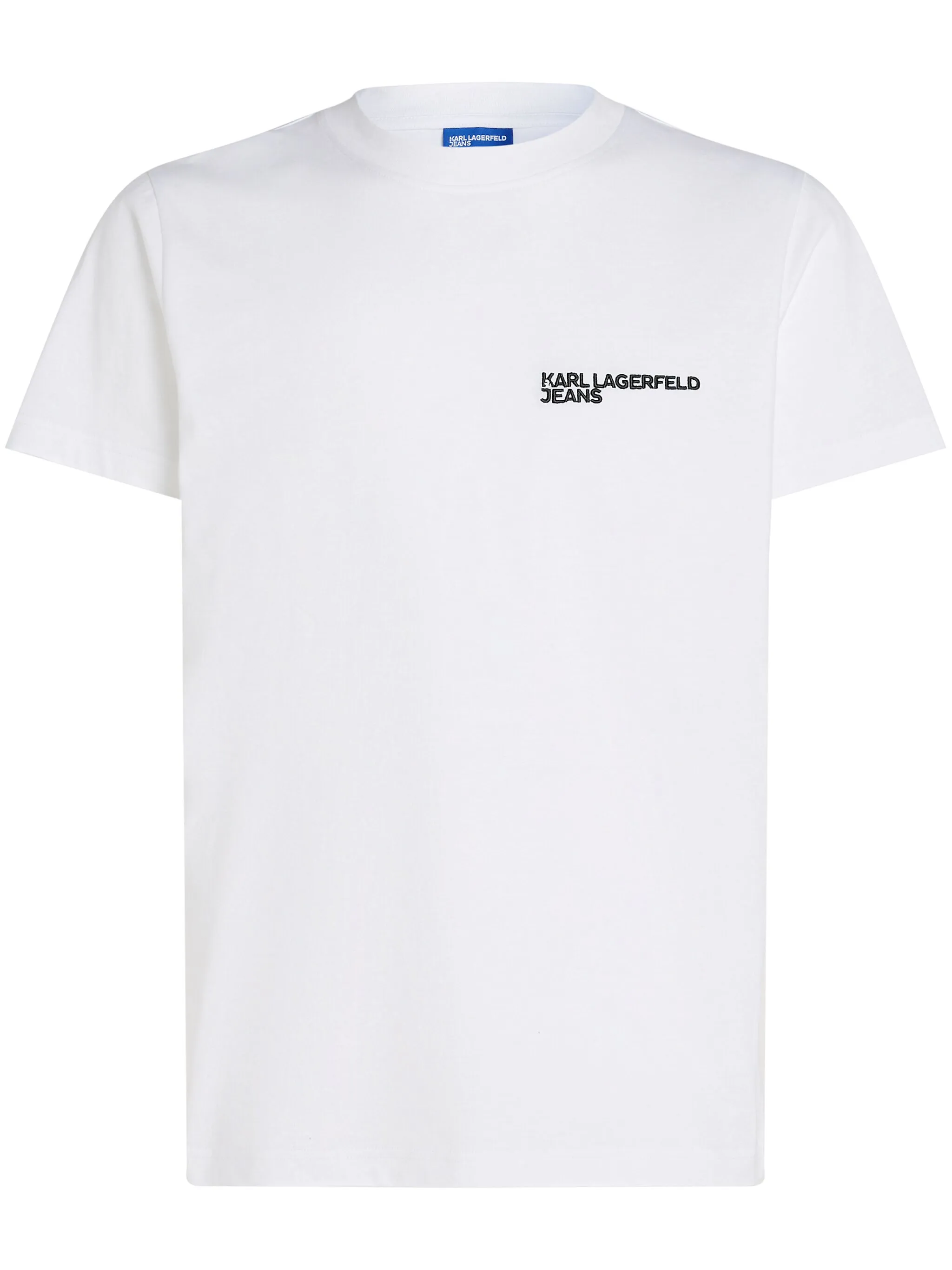 

Футболка из органического хлопка с логотипом Karl Lagerfeld Jeans, белый