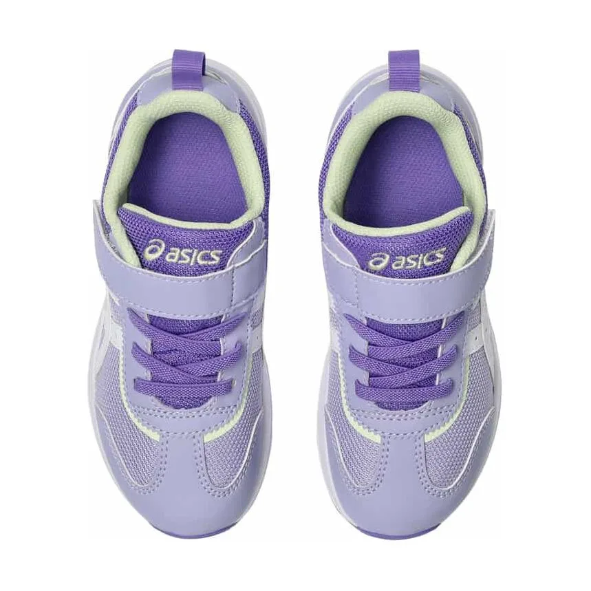 ASICS Suku устойчивые к истиранию низкие детские повседневные кроссовки purple white — фото 4
