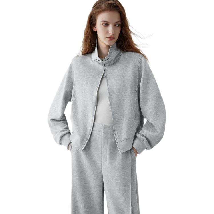 

Куртка женская Lapel Moderate Others ELLE, светло-серый