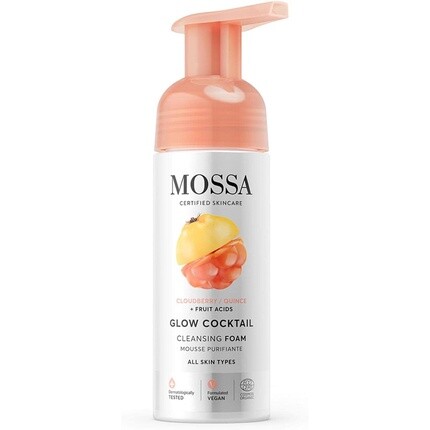 

Mossa Glow Cocktail Фиолетовая очищающая пенка 150 мл
