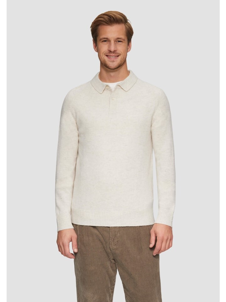 

Пуловер s.Oliver Strickpullover langarm, кремовый