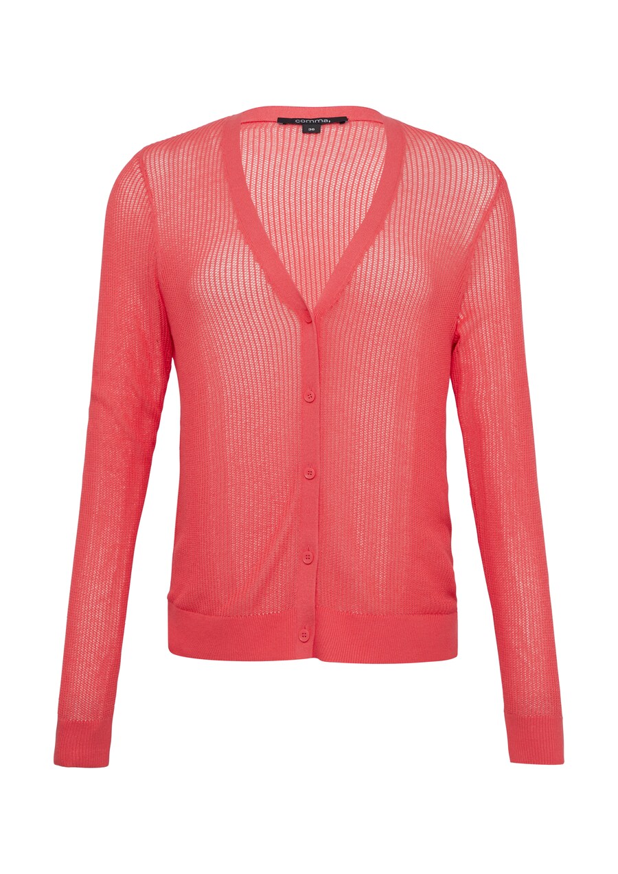 

Вязаный кардиган COMMA, Pink
