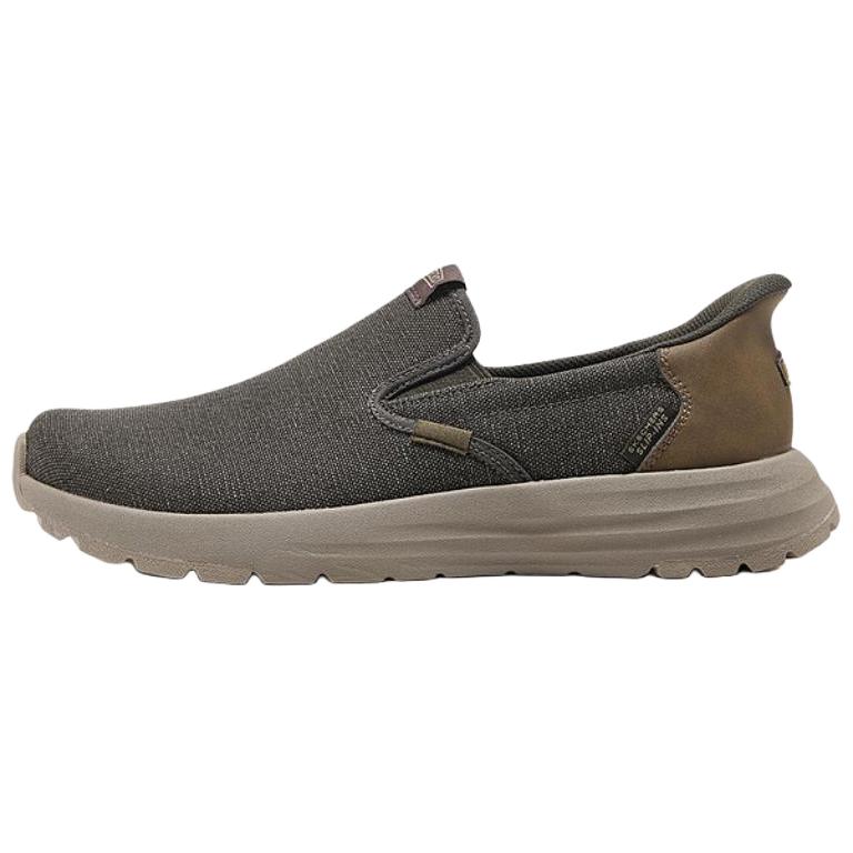 

Skechers Износостойкие повседневные туфли Slip Ins, низкие, мужские, коричневые