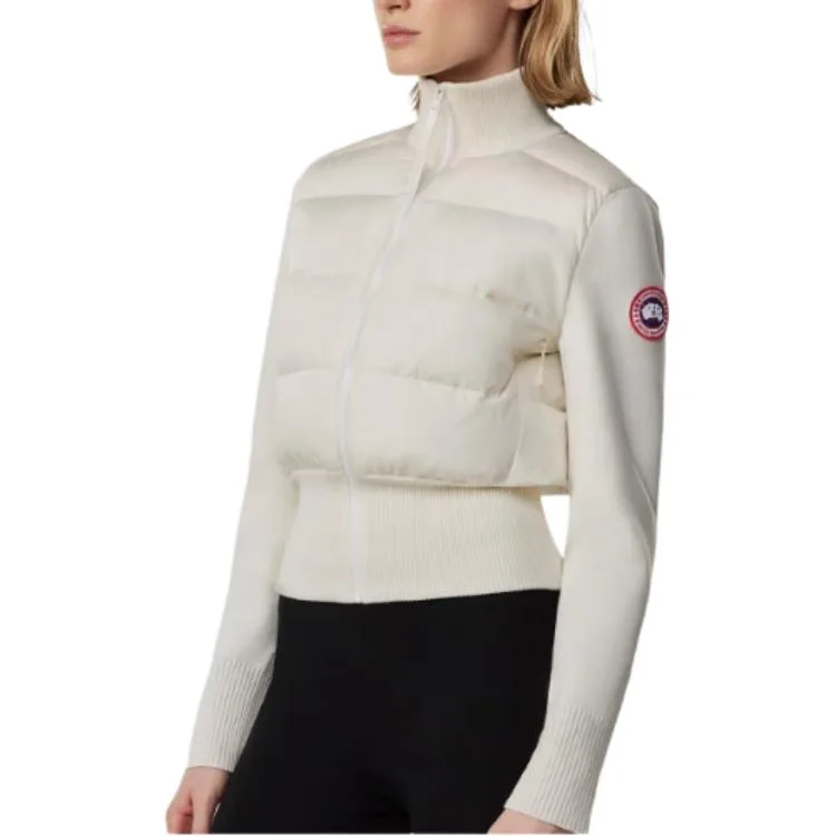 Куртка-бомбер HyBridge Canada Goose, Straw White — фото 4