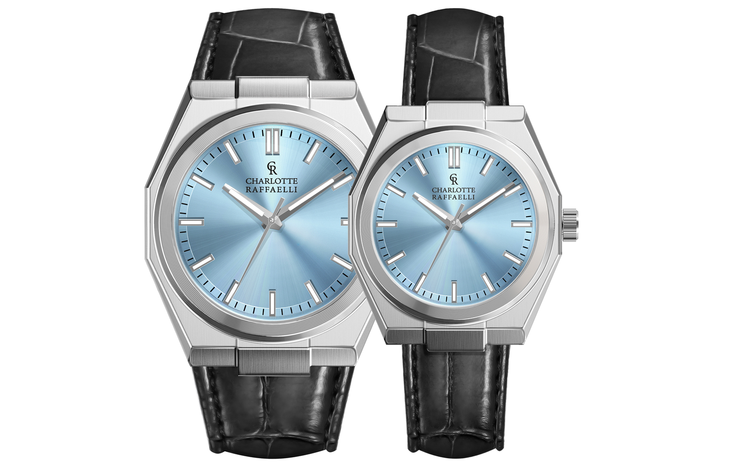 

CHARLOTTE RAFFAELLI Часы · Blue Eye Wrist Watch Quartz Movement Leather Strap Blue Dial Unisex Box