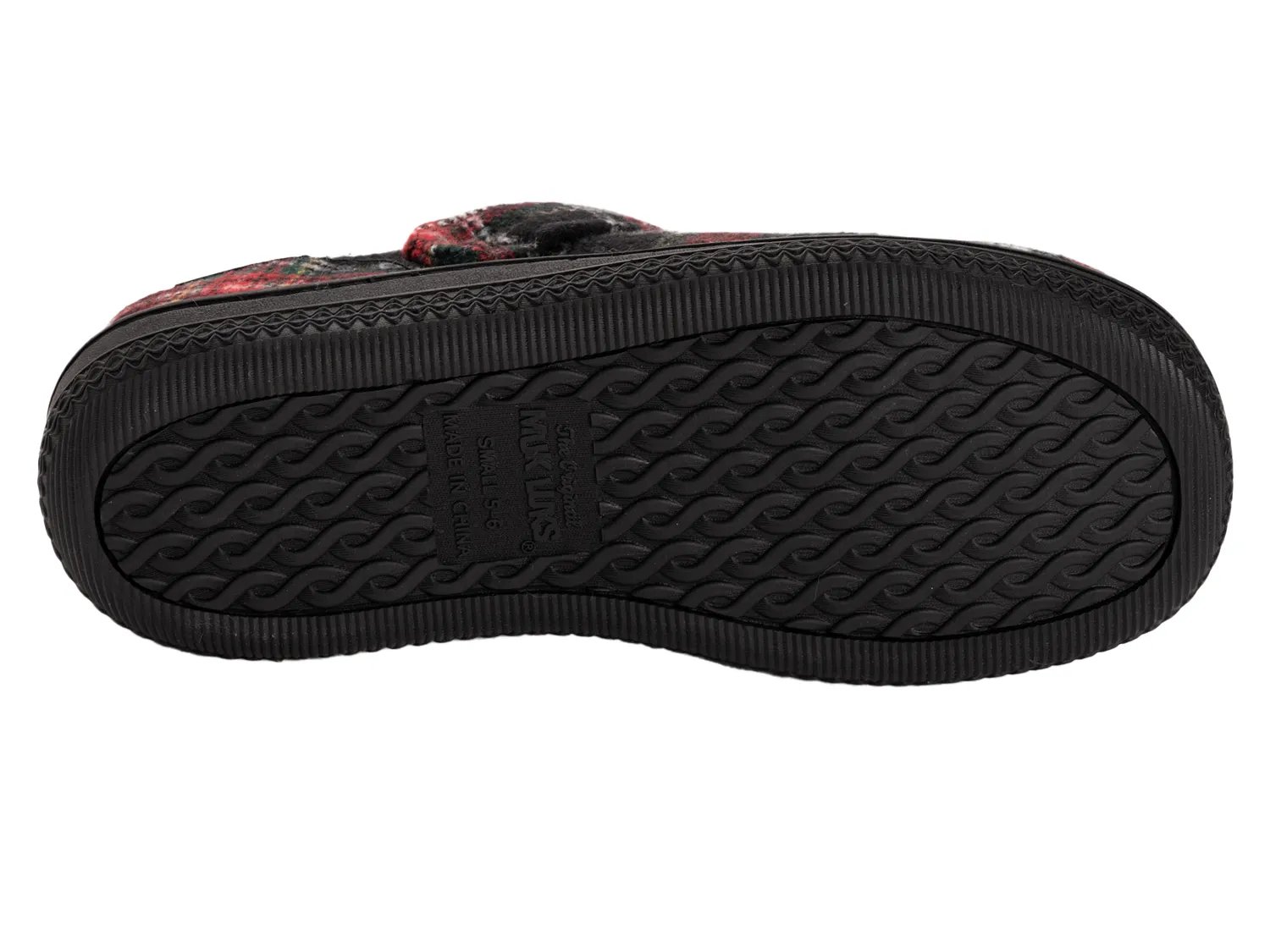 Тапочки MUK LUKS Quianna Lucy Clog, Black Tartan Print — фото 3