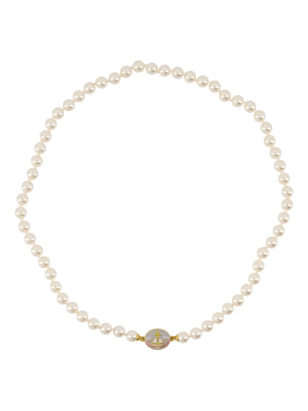 

Колье с декором Orb Vivienne Westwood, розовый