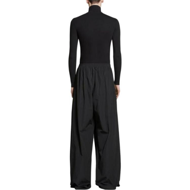 Брюки Balenciaga Wide-Leg, черный — фото 4