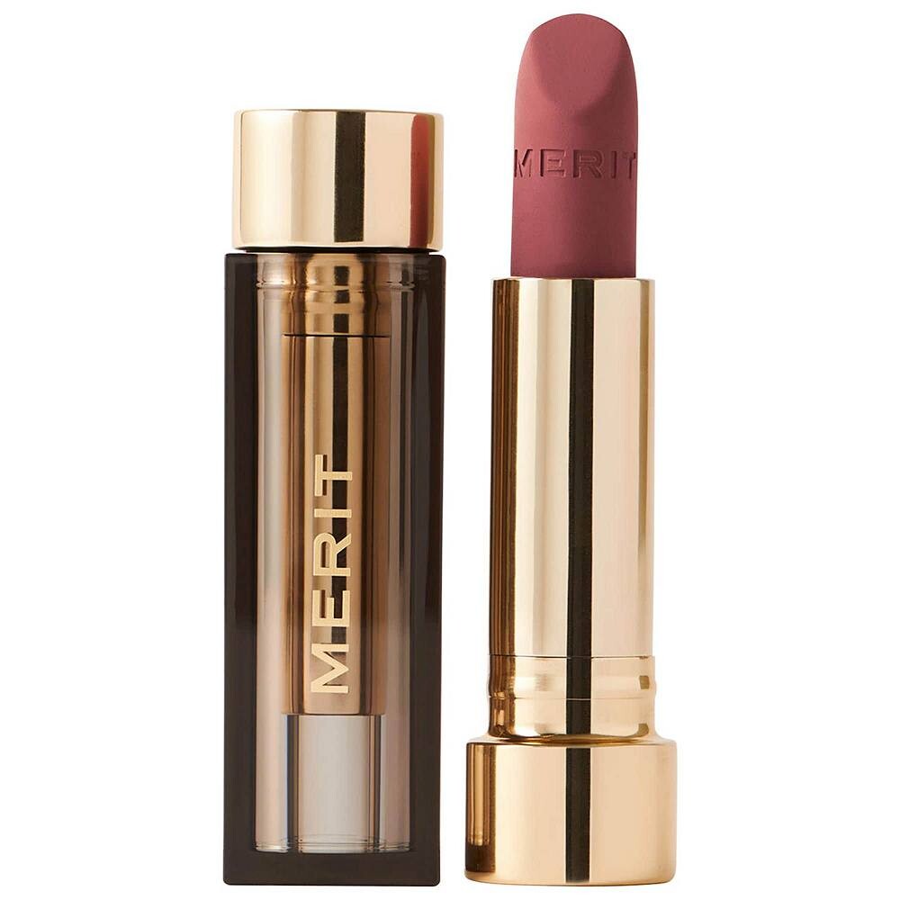 

Легкая матовая губная помада MERIT Signature Lip, цвет Classic