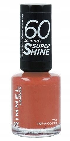 

Лак для ногтей, 60 секунд, оттенок 707 Tan-A-Cotta Rimmel