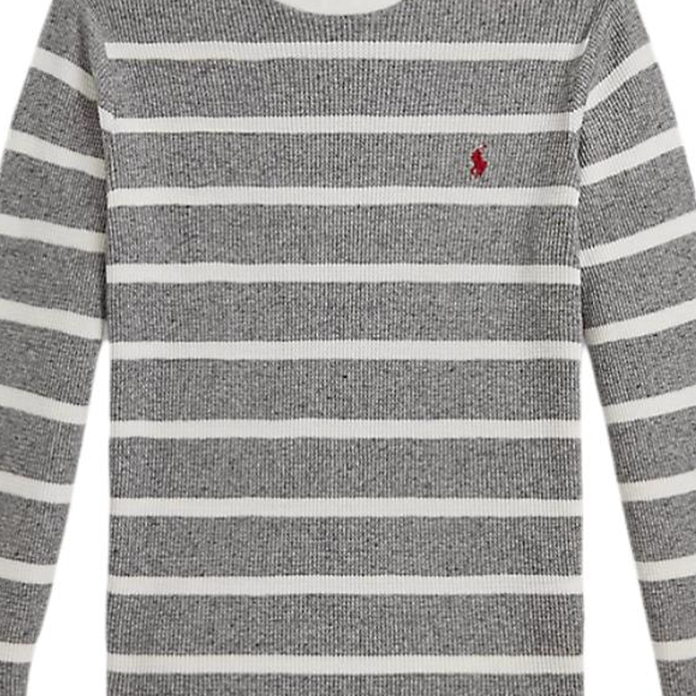 Детская футболка Polo Ralph Lauren, серый — фото 4