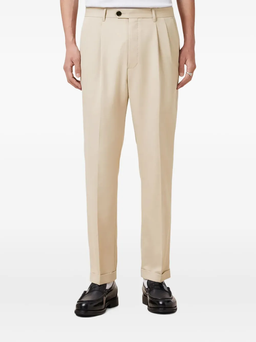 

Брюки Таллис со складками AllSaints, нейтральный