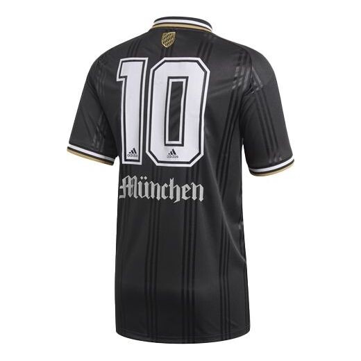 

Футболка adidas Training Sports Soccer/Football Short Sleeve Black, черный