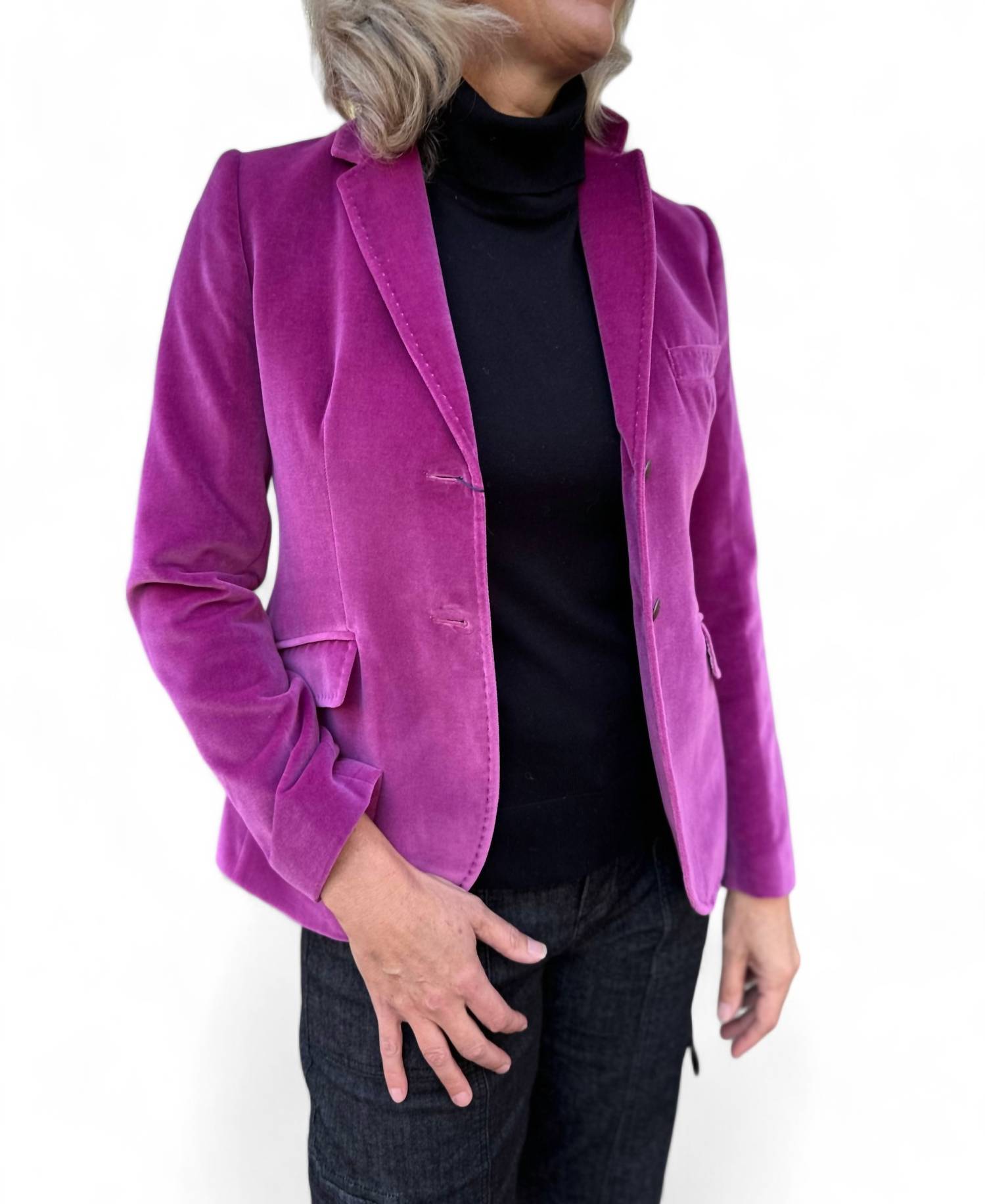 

Пиджак в стиле Tailored In Plum/Circon 23 Bariloche