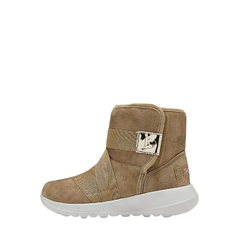 

Износостойкие высокие детские ботинки для детей Skechers Kids, Chestnut