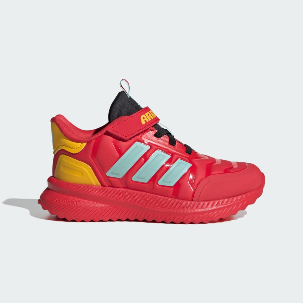 

Кроссовки Adidas Marvel Iron Man X_PLRPATH Shoes Kids, цвет Pure Ruby/Clear Aqua/Bold Gold