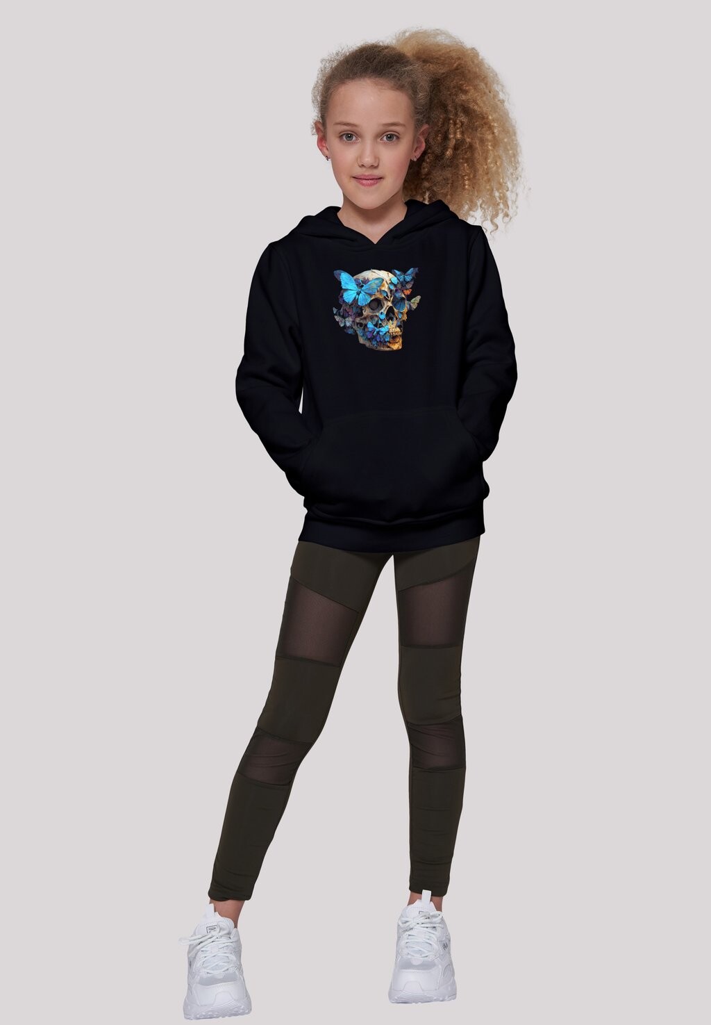 

Толстовка SKULL HOODIE UNISEX F4NT4STIC, цвет schwarz