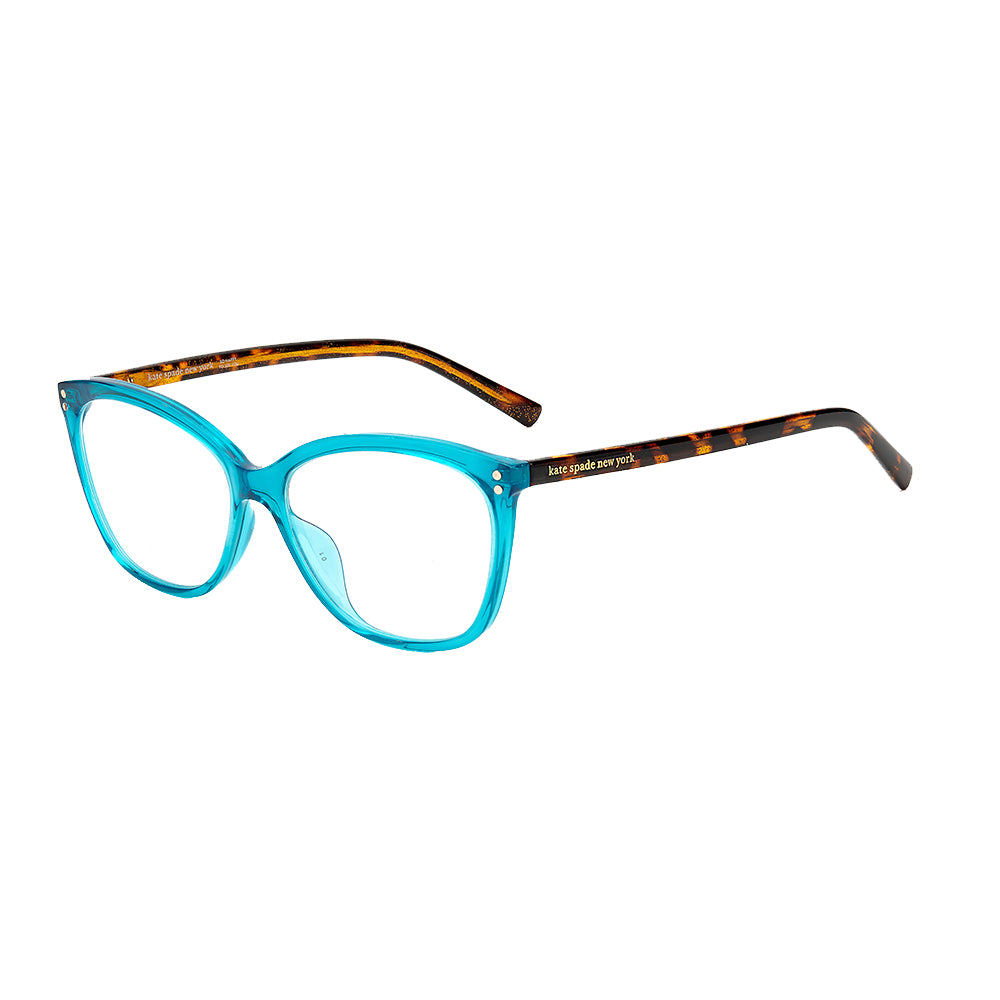

Kate Spade KS Milena ZI9 0.00 женские очки кошачий глаз 55 мм, цвет teal