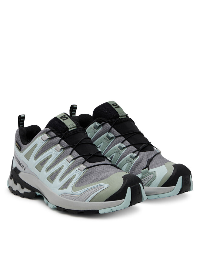 Кроссовки Xa Pro 3D V9 Gore-Tex L47823100 Salomon, серый — фото 2