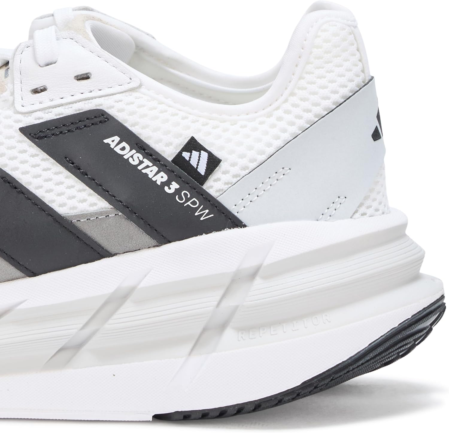 Мужские кроссовки Adidas Adistar 3, белый/черный/серый — фото 4