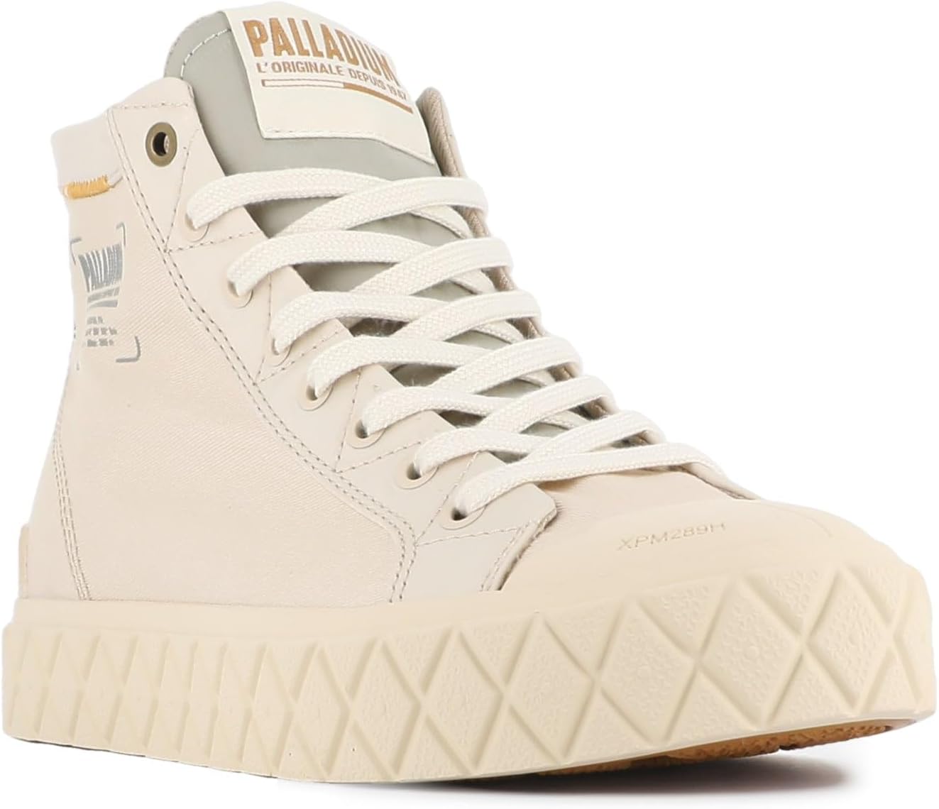 Кроссовки Palladium для взрослых унисекс, бежевый — фото 2