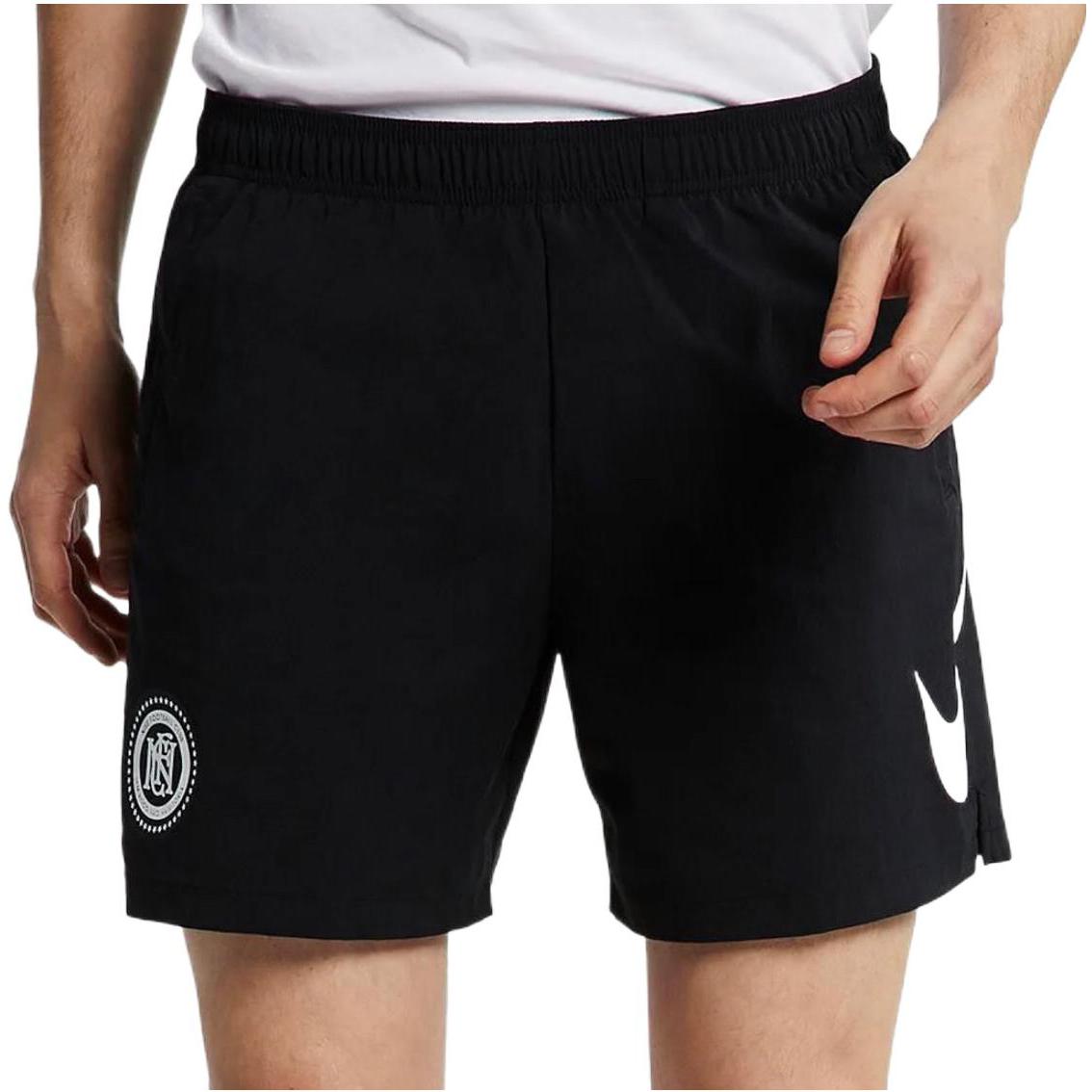 Шорты Men's Nike Pants Large Logo Solid Color Sports Soccer/Football Shorts Black AQ0665-010, черный — фото 2