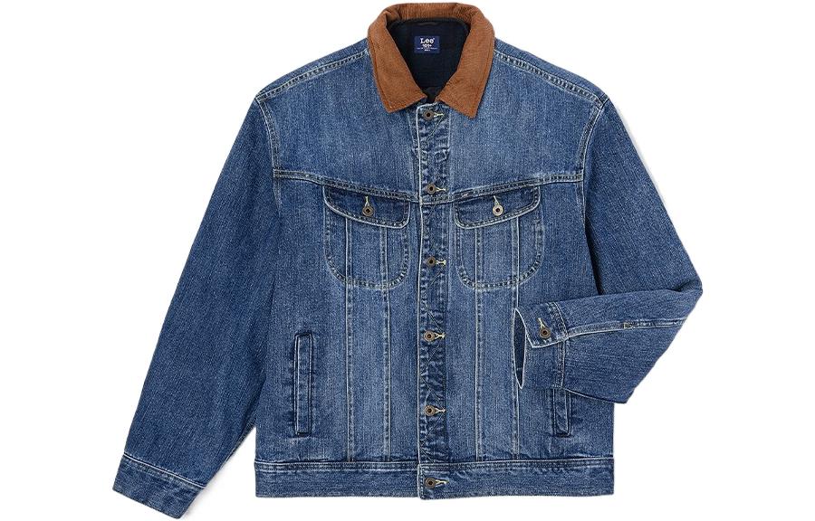 

Lee Джинсовая куртка мужская синяя, Blue
