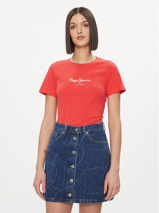

Футболка стандартного кроя Pepe Jeans, красный