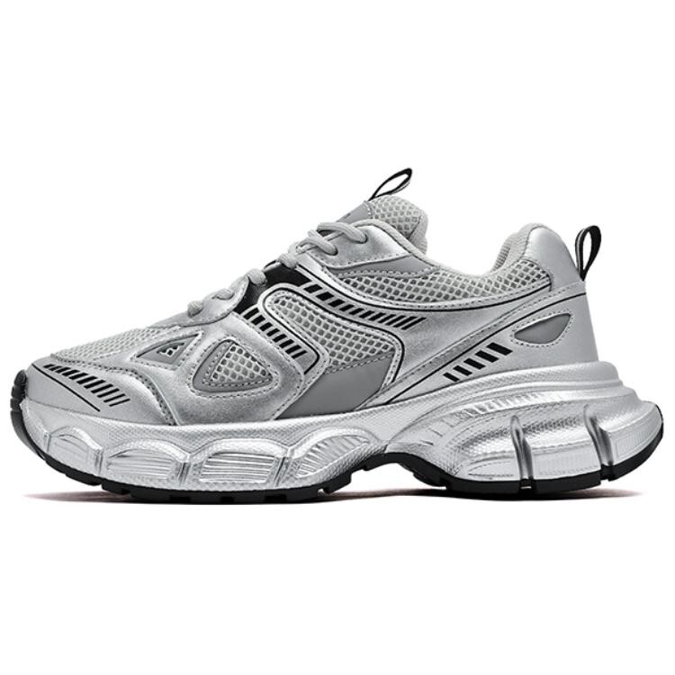 

Кроссовки AGSDON Chunky Sneakers Women's Low-top, серебряный, Серый, Кроссовки AGSDON Chunky Sneakers Women's Low-top, серебряный
