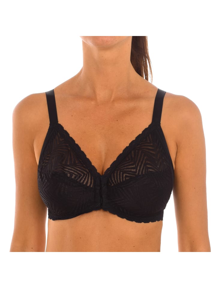 

Бюстгальтер на косточках черного цвета Playtex