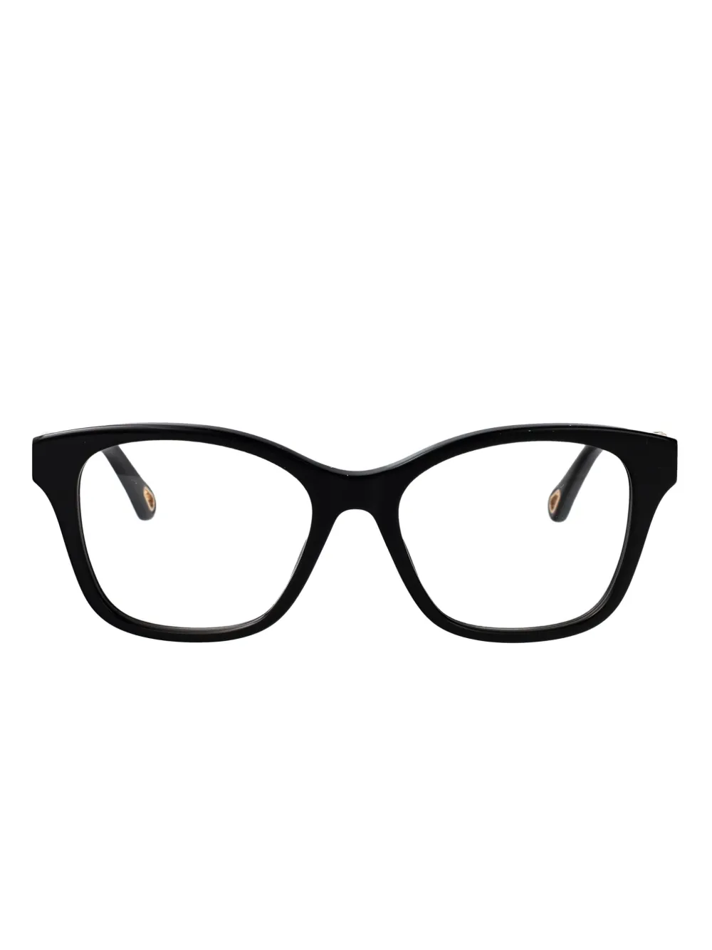 

Очки в квадратной оправе Chloé, черный