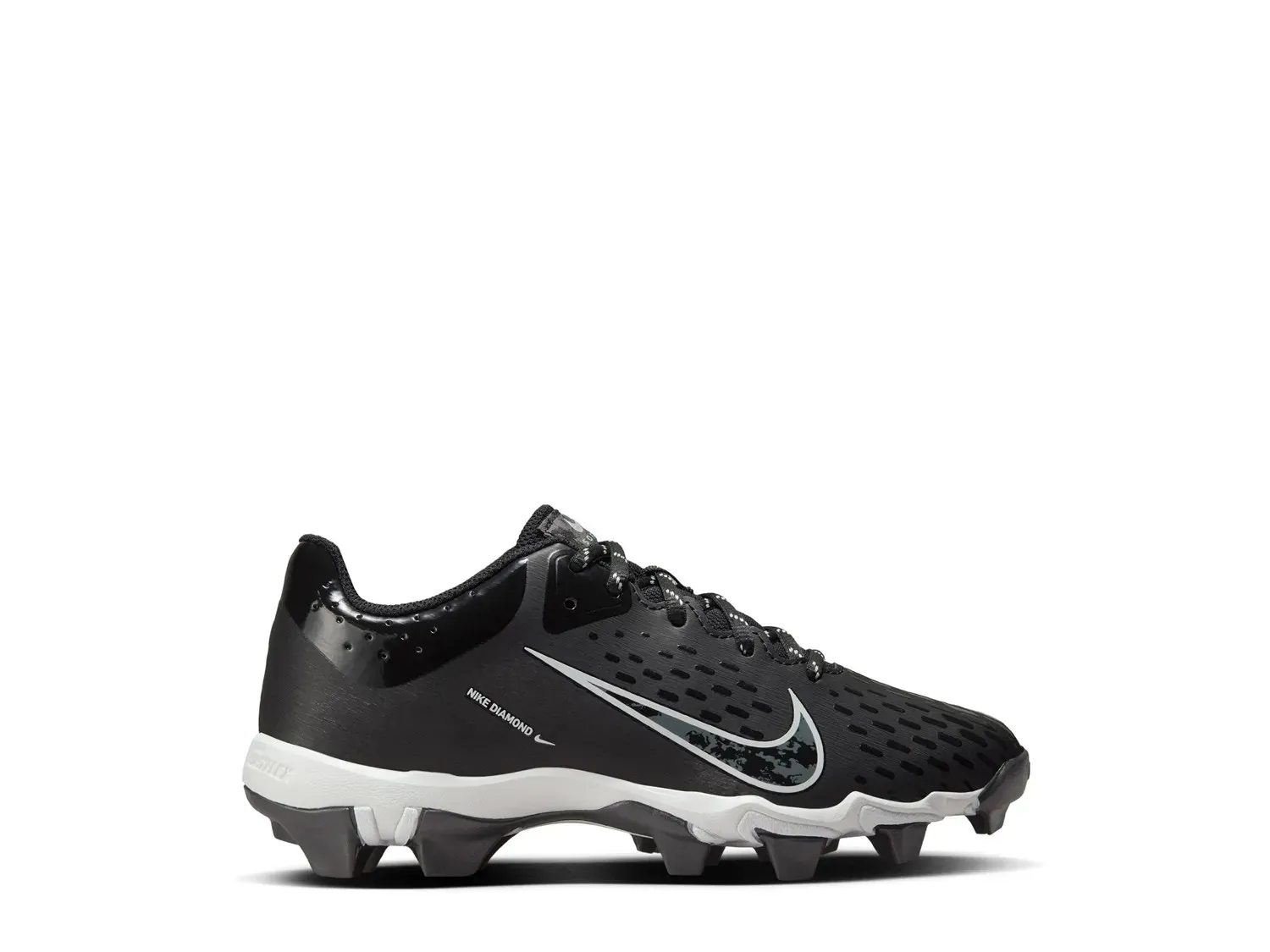 

Бутсы для бейсбола Nike Hyperdiamond 4 Keystone GG — детские, черные/белые