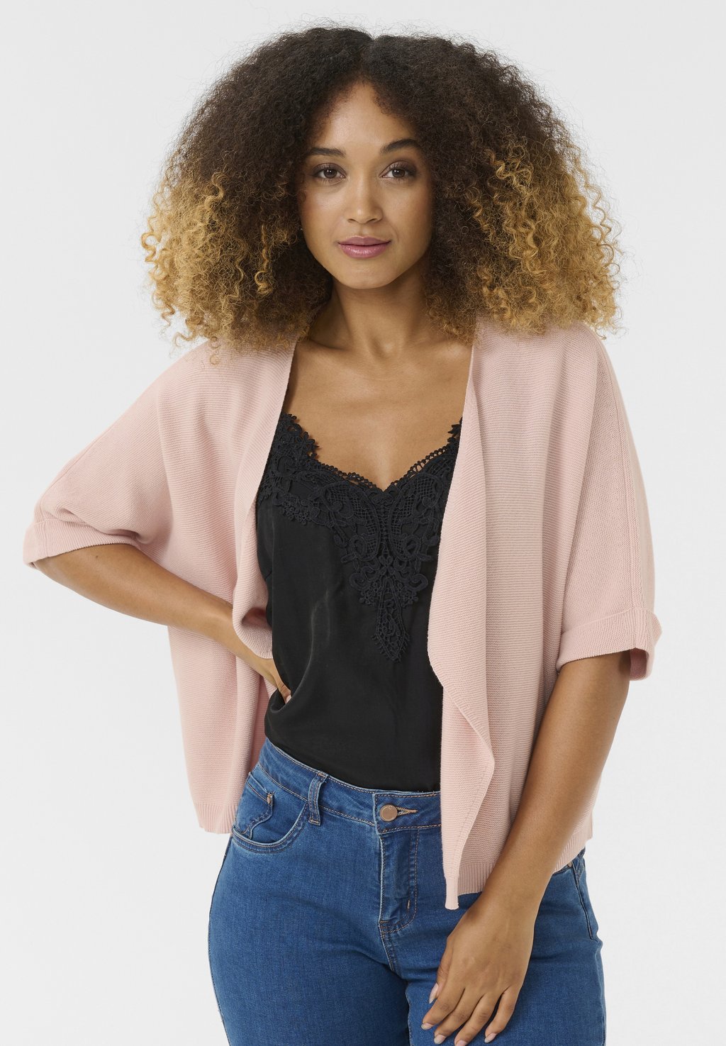 

Кардиган BOLERO Cream, светло-розовый