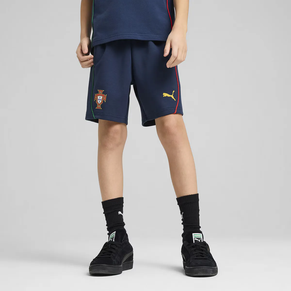 

Детские шорты Португалия FPF Puma Selection, синий