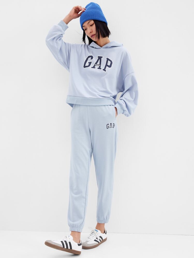 

Мягкие винтажные спортивные штаны с логотипом Gap, синий