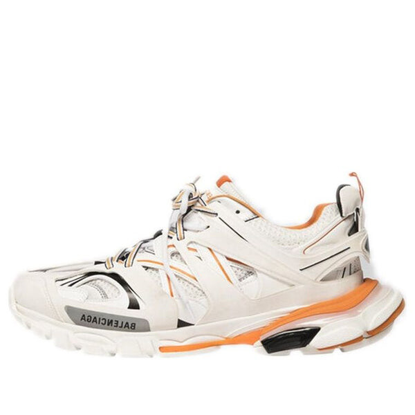 Кроссовки track trainer 'white orange' Balenciaga, белый