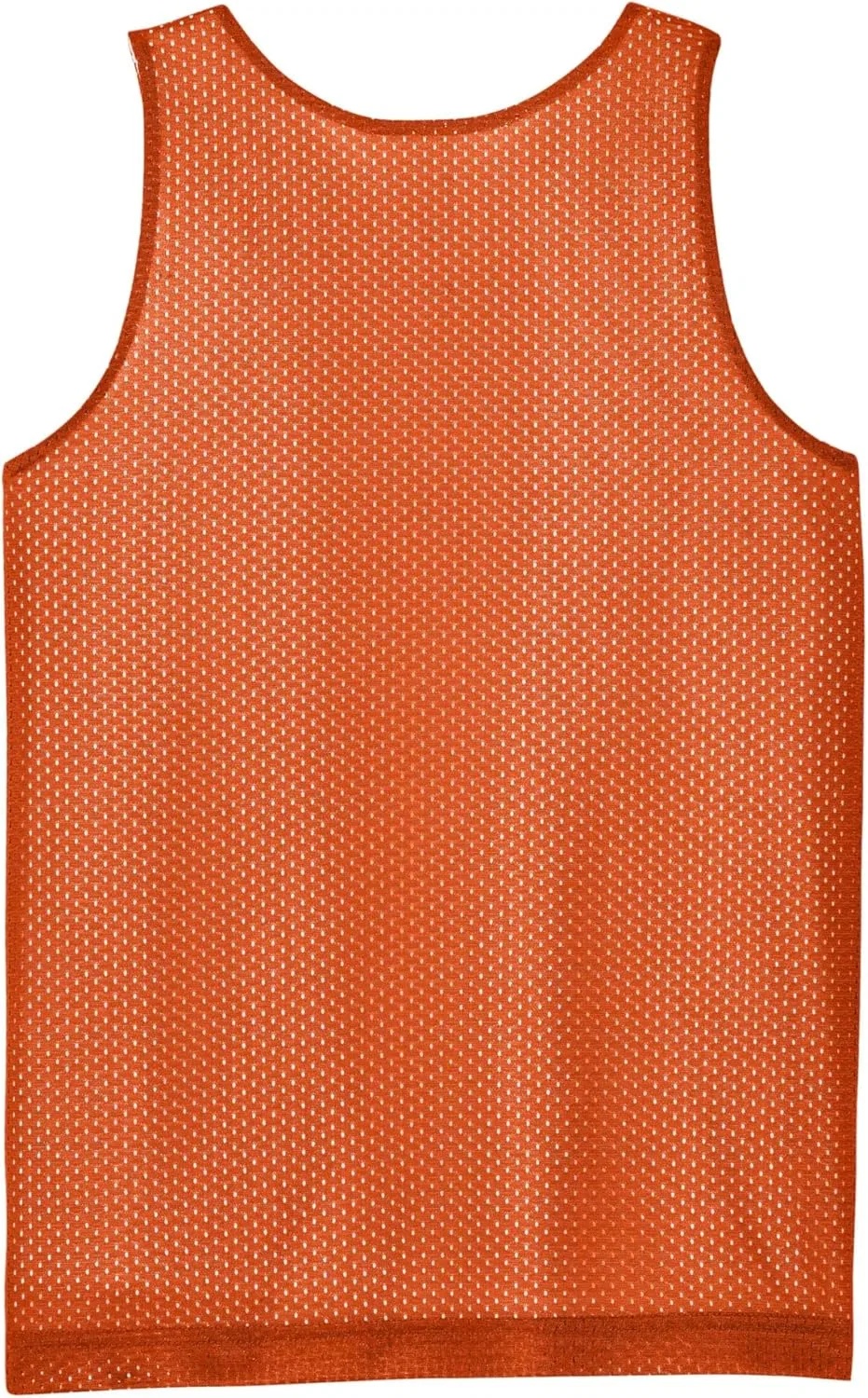 Детский топ SPORT-TEK, дышащий, реверсивный, Deep Orange/White — фото 2