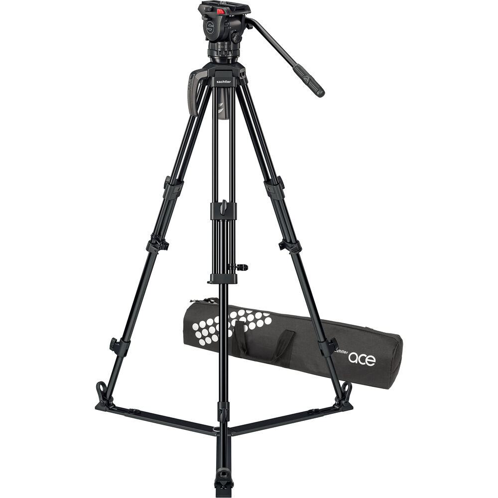 

Алюминиевый штатив Sachtler 75/2 Mark II с жидкостной головкой Ace XL и наземной распоркой